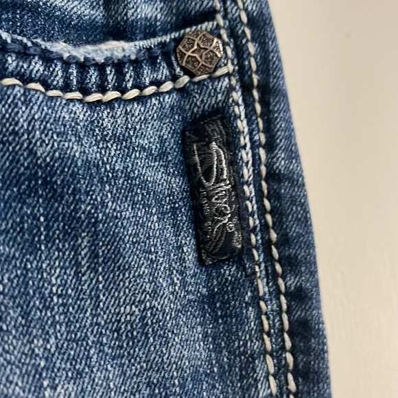 Silver Denim Jeans - Picture 3 of 7